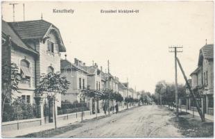 Keszthely, Erzsébet királyné út, Országos Izraelita Tanítóegyesület Üdülőháza. Gál Testvérek kiadása 49. sz. (EK)