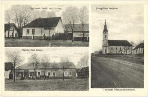 Sárszentlőrinc, Evangélikus templom, Fördös János üzlete, Itt tanult Petőfi 1832/33-ban
