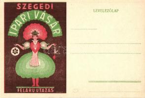 Szeged, Ipari vásár reklámlapja, folklór