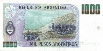 Argentína 1983-84. 1P, 5P, 10P, 50P, 100P, 500P, 1000P, 5000P T:I