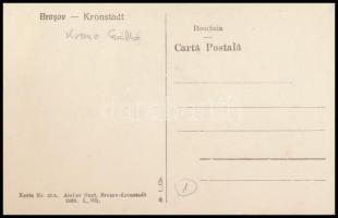 Brassó, Kronstadt, Brasov; Hotel Krone / Korona szálloda. Atelier Gust Karte Nr. 28a. / hotel