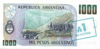 Argentína 1985. 1A, 5A, 10A teljes sor! T:I