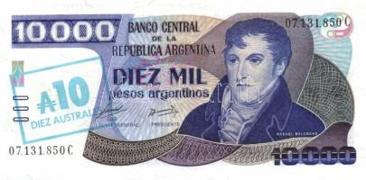 Argentína 1985. 1A, 5A, 10A teljes sor! T:I