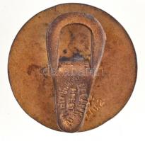 ~1930-1940. "Országos Magyar Méhészeti Egyesület 1879" zomácozott Br gomblyukjelvény, háto...