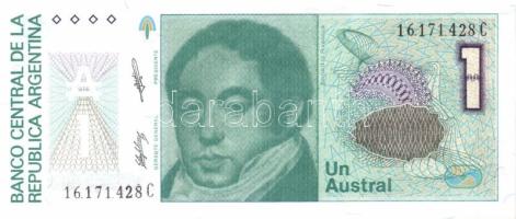 Argentína 1985-91. 1A, 5A, 10A, 50A, 100A, 500A, 1000A egy kivételével teljes sor! T:I + 1989-91. 10.000A T:I
