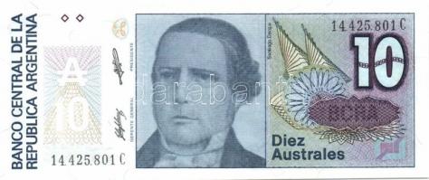 Argentína 1985-91. 1A, 5A, 10A, 50A, 100A, 500A, 1000A egy kivételével teljes sor! T:I + 1989-91. 10...