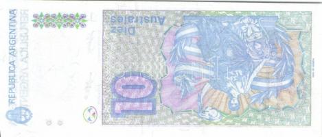 Argentína 1985-91. 1A, 5A, 10A, 50A, 100A, 500A, 1000A egy kivételével teljes sor! T:I + 1989-91. 10...