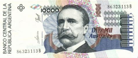 Argentína 1985-91. 1A, 5A, 10A, 50A, 100A, 500A, 1000A egy kivételével teljes sor! T:I + 1989-91. 10...