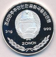 Észak-Korea DN 20W Ag "Szent Íbisz" T:PP
North Korea ND 20 Won Ag "Sacred Ibis"...