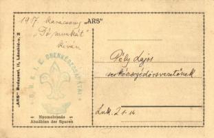 1917 Jó munkát kíván: BRKIE (Budapesti Református Keresztyén Ifjúsági Szövetség) cserkész csapatai, ...