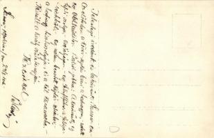 1916 Galícia. Osztrák-magyar katonai parancsnokság, hadnagy. A felvétel a Király születésnapján kész...