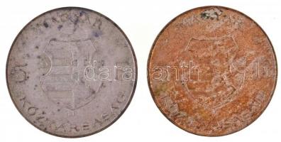 1947. 5Ft Ag "Kossuth" (2x) T:2-,3 patina