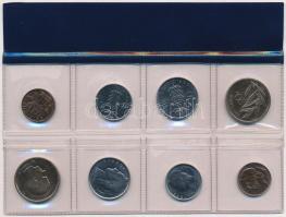 Belgium 1980. 50c-10Fr (8xklf) forgalmi szett fóliatokban T:1,1- 
Belgium 1980. 50 Centimes - 10 Fr...