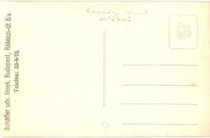 Bercsényi tüzérek emlékmű Budapesten. Schäffer udv. fényképész / WWI Austro-Hungarian K.u.K. artille...