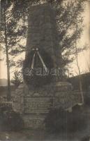 1917 Krakoványi osztrák-magyar és német hősök emlékműve / WWI Austro-Hungarian K.u.K. military heroes monument. photo (EK)