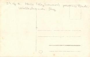 34. gyalogezred törzs telefonosok parancskiadása, Walleshausen főhadnagy / WWI Austro-Hungarian K.u....