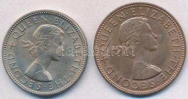 Új-Zéland 1964. 1p Br "Tui" + 1965. 1F Cu-Ni "Kiwi" T:2,2-
New Zealand 1964. 1 ...