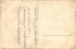 1916 Észak-Orosz front, front áttörés után az erdőben, temetetlen halott orosz katonák / WWI Austro-...