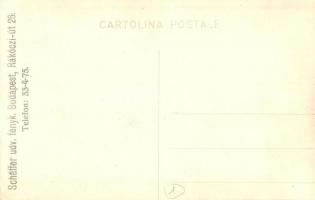 Magyar gépkocsizó osztag. Schäffer udv. fényképész felvétele / WWII Hungarian motorized unit with ve...