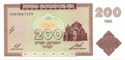 Örményország 1993. 10D, 25D, 50D, 100D, 200D, 500D, 1000D egy kivételével teljes sor! T:I + 1998. 50...