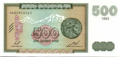 Örményország 1993. 10D, 25D, 50D, 100D, 200D, 500D, 1000D egy kivételével teljes sor! T:I + 1998. 50...
