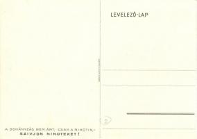 Megmenti Önt is... Nikotex Faintos nikotinmentes cigaretta reklámlapja / Hungarian nicotine-free cig...