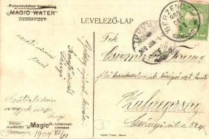 Ruhamosáshoz használjon Magic Water csodavizet. Magic ruhamosószer reklámlap / Laundry detergent adv...