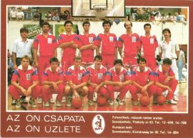 2 db modern sport motívumlap: 1995 A magyar kézilabda válogatott csapat a XII. Világbajnokságon, 198...