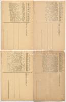 13 db régi Természetrajzi Levelezőlapok Dr. Méhestől / 13 pre-1945 Hungarian natural history motive ...