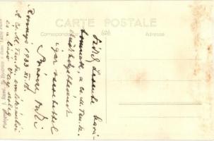 1933 Rozsnyó, Roznava; A Csehszlovákiai Magyar Tenisz Szövetség emlékzászlói és a báró Vay serleg. S...