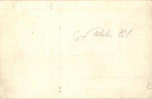 Cserkészek csoportképe, Gróf Teleki Pál miniszterelnökkel / Hungarian boy scouts and the prime minis...