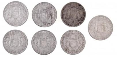 1929. 2P Ag "Madonna" (7x) T:3 Adamo P7