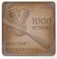 2007. 1000Ft Cu-Ni "Adorján János - Libelle" T:1(PP)
Adamo EM208