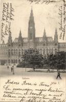 Vienna, Wien I. Rathaus. P. Leclerc / town hall (Rb)