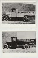 Teherfuvarozó gépjárművek az ország különböző pontjairól (Budapest Angyalföld, Kisvárda, Kaposvár), ...