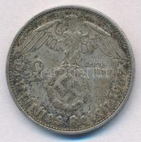 Német Harmadik Birodalom 1937A 2M Ag "Hindenburg" T:2 patina
German Third Reich 1937A 2 M...