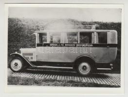 Személyszállító autóbusz-vállalatok járművei (Spiegel J. és Társa, Kleisz Nándor, MÁVAUT, stb.)  Bog...