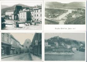 Bruck an der Mur - 10 modern reprint képeslap, saját tokban / 10 modern reprint town-view postcards ...