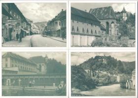 Bruck an der Mur - 10 modern reprint képeslap, saját tokban / 10 modern reprint town-view postcards ...