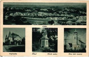 7 db régi magyar és történelmi magyar városképes lap / 7 pre-1945 Hungarian and Historical Hungarian...