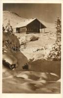 Lóhavas, Podu Calului; Magyar Sí Klub Anikó Menedékháza. Hensch Aladár felvétele / Hungarian ski rest house