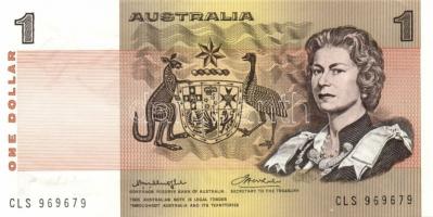 Ausztrália 1974-83. 1$ 2db klf variáns T:I