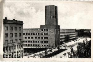 Újvidék, Novi Sad; Banska palata / Bank palota / bank palace + 1941 Újvidék visszatért So. Stpl. (EB)