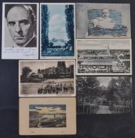 700 darabos komoly képeslap tétel, magyar, külföldi városképek, motívumok rengeteg jobb lappal, jó m...