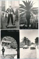 23 db amatőr fotó a 70-es évekből képeslapként postázva / 23 amateur photos from the 70s sent as postcards