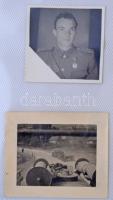 28 db régi militária motívumlap kis méretű albumban, ebből 22 képeslap és 6 katonai fénykép (első és...