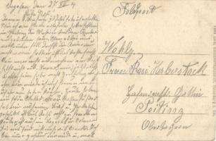 4 db régi katonai térképes motívumlap / 4 pre-1945 military map motive cards