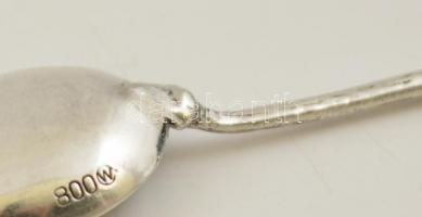 Szecesszós ezüst kanál / Art Nouveau silver spoon 8,4 g