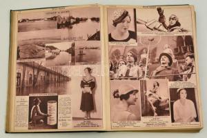1932 A Pesti Napló Képes mellékletének teljes évfolyama, 1932-ből. Rendkívül gazdag fotóanyaggal. Ko...