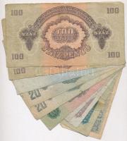 1944. 1P-100P (10x) "A Vörös Hadsereg Parancsnoksága" T:III,III-